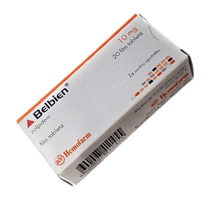 Belbien Belbien (Zolpidem Tartrate) 10mg by Hemofarm x 250 Blistered Tablets (Shipped USA to USA) - Image 1