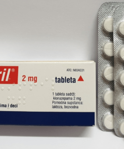 Rivotril (Clonazepam) 2mg by Galenika x 750 Blistered Tablets (Shipped from USA to USA)